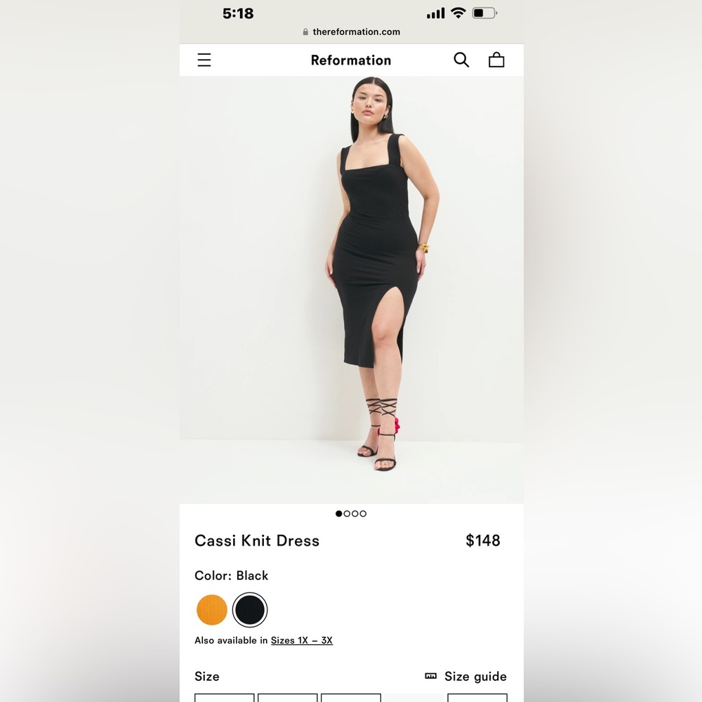 Reformation Cassi Dress